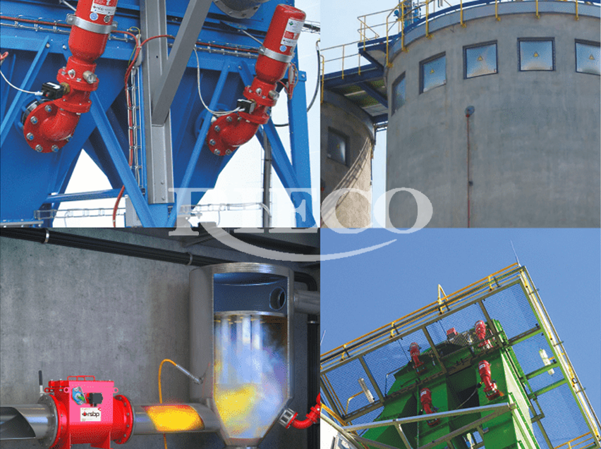 collections of explosion protection system and devices